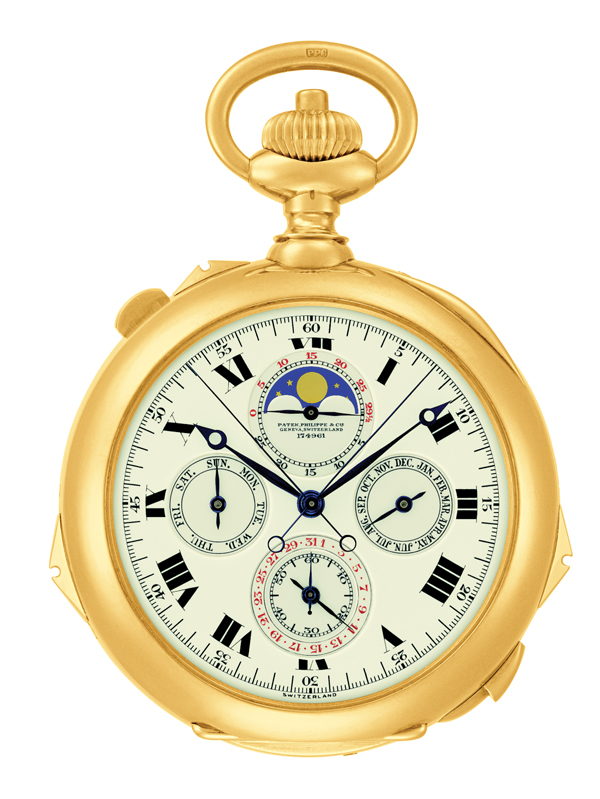 Henry Graves Jr’s 1919 Grande Complication pocket watch 